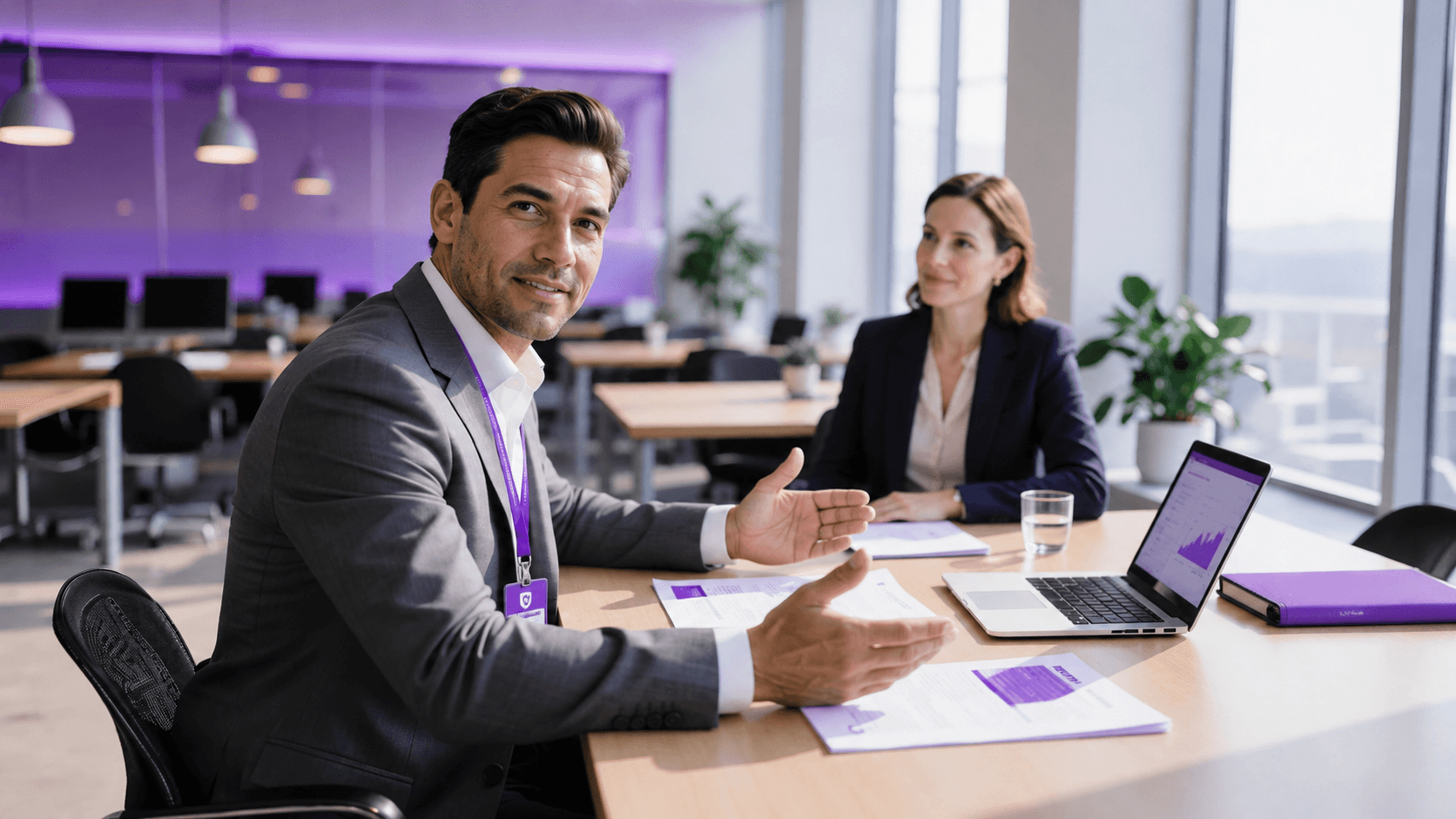 Insurance broker reviewing client advice file and call records for best interests compliance